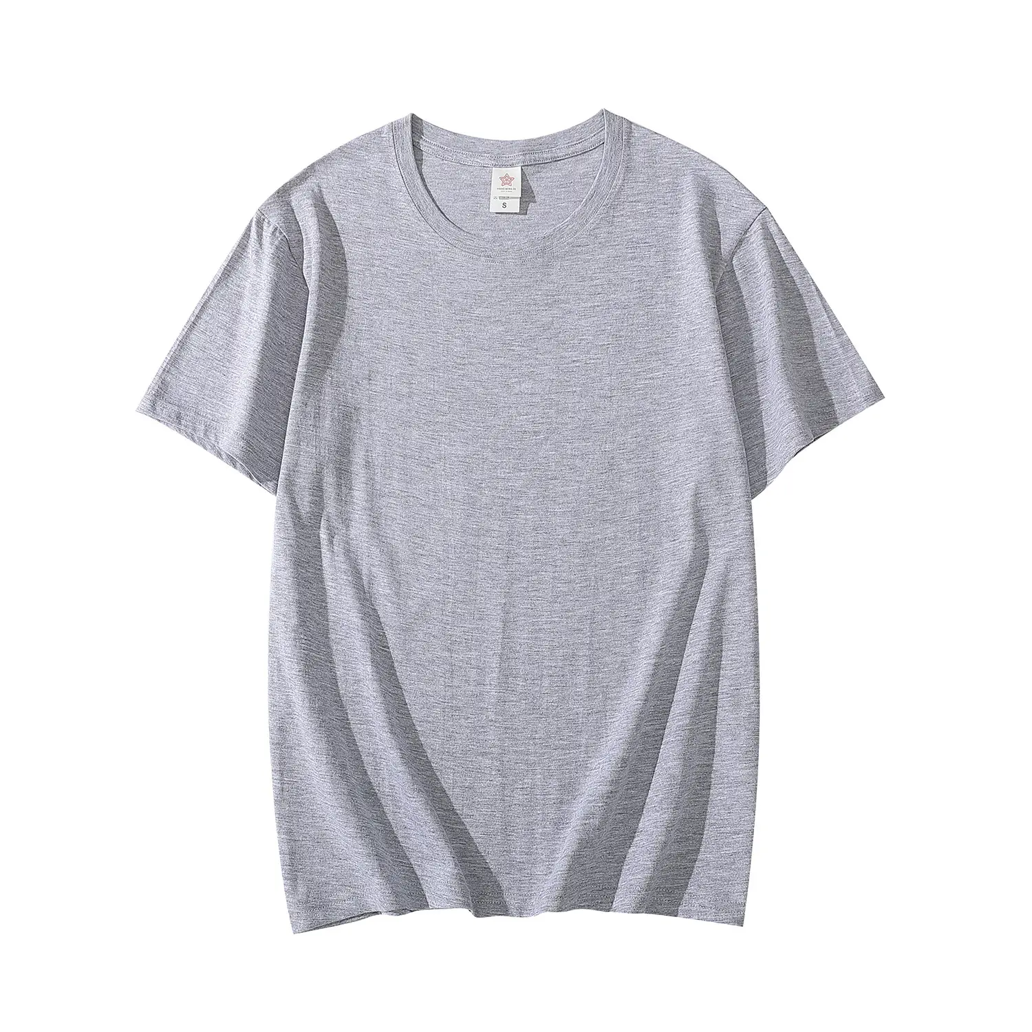 Light Blue 26 Combed Cotton T-Shirt for Men Women - Image 5