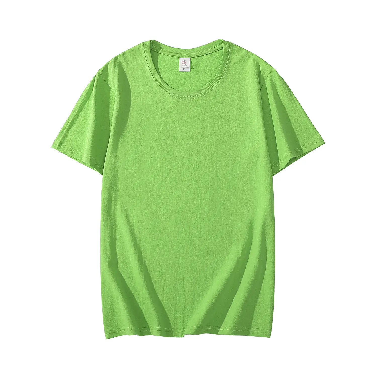 Light Blue 26 Combed Cotton T-Shirt for Men Women - Image 9