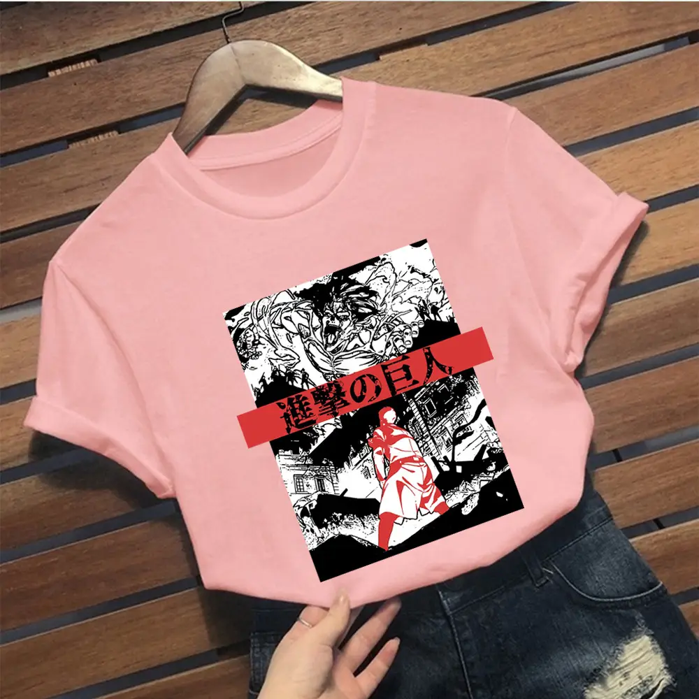 Cross-Brand Attack on Titan T-Shirt for Men Gray