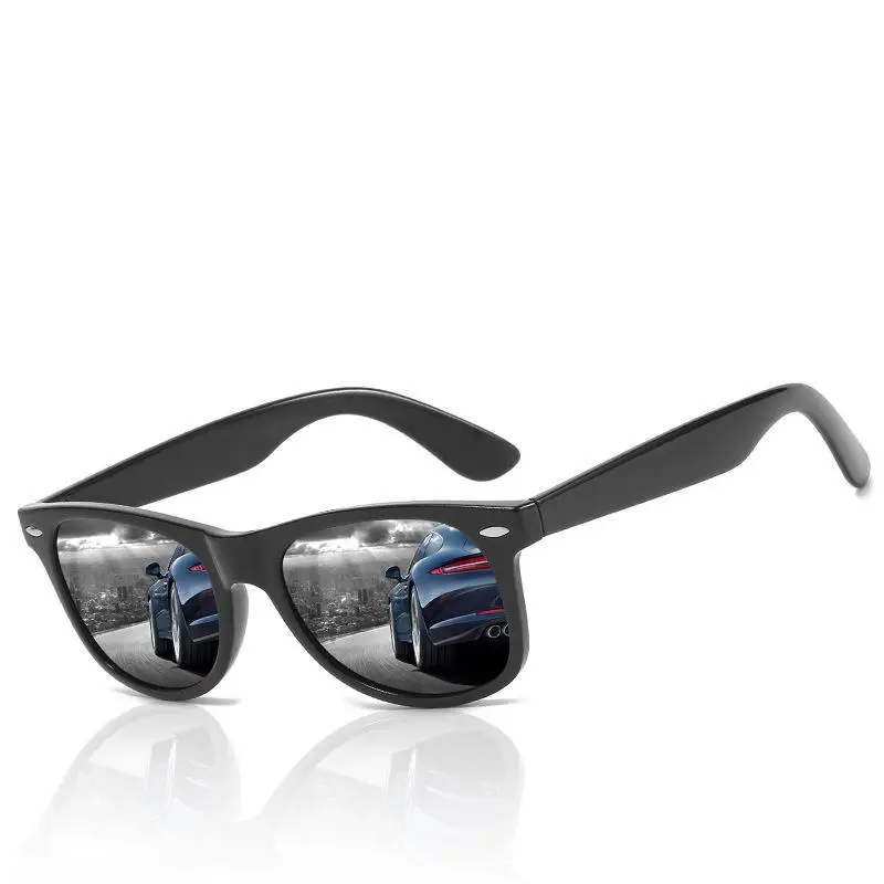 Men's Black Polarized Sunglasses Driving Outdoor - Image 10