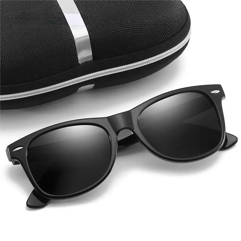 Men's Black Polarized Sunglasses Driving Outdoor - Image 11