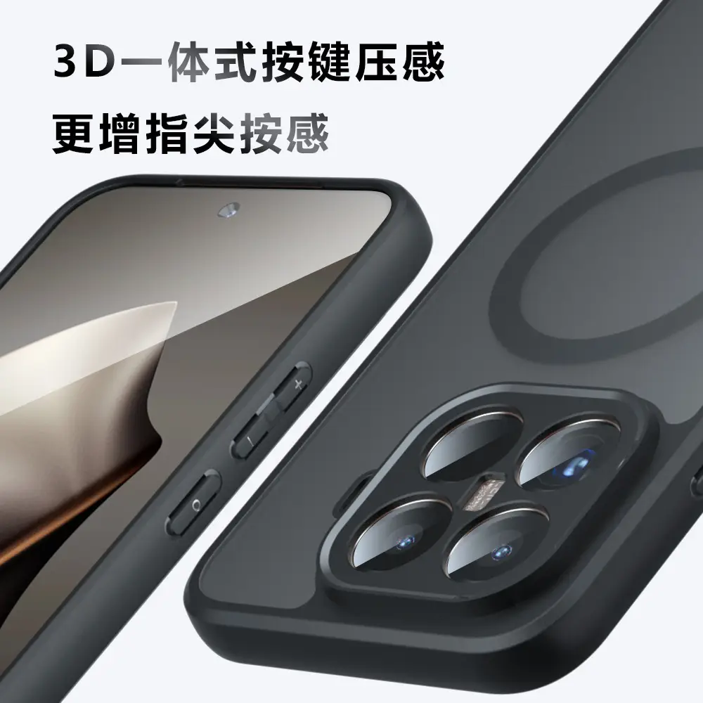 Xiaomi 15t Pro Magnetic Phone Case with 3D Touch & Anti-Fall Protection - Image 3