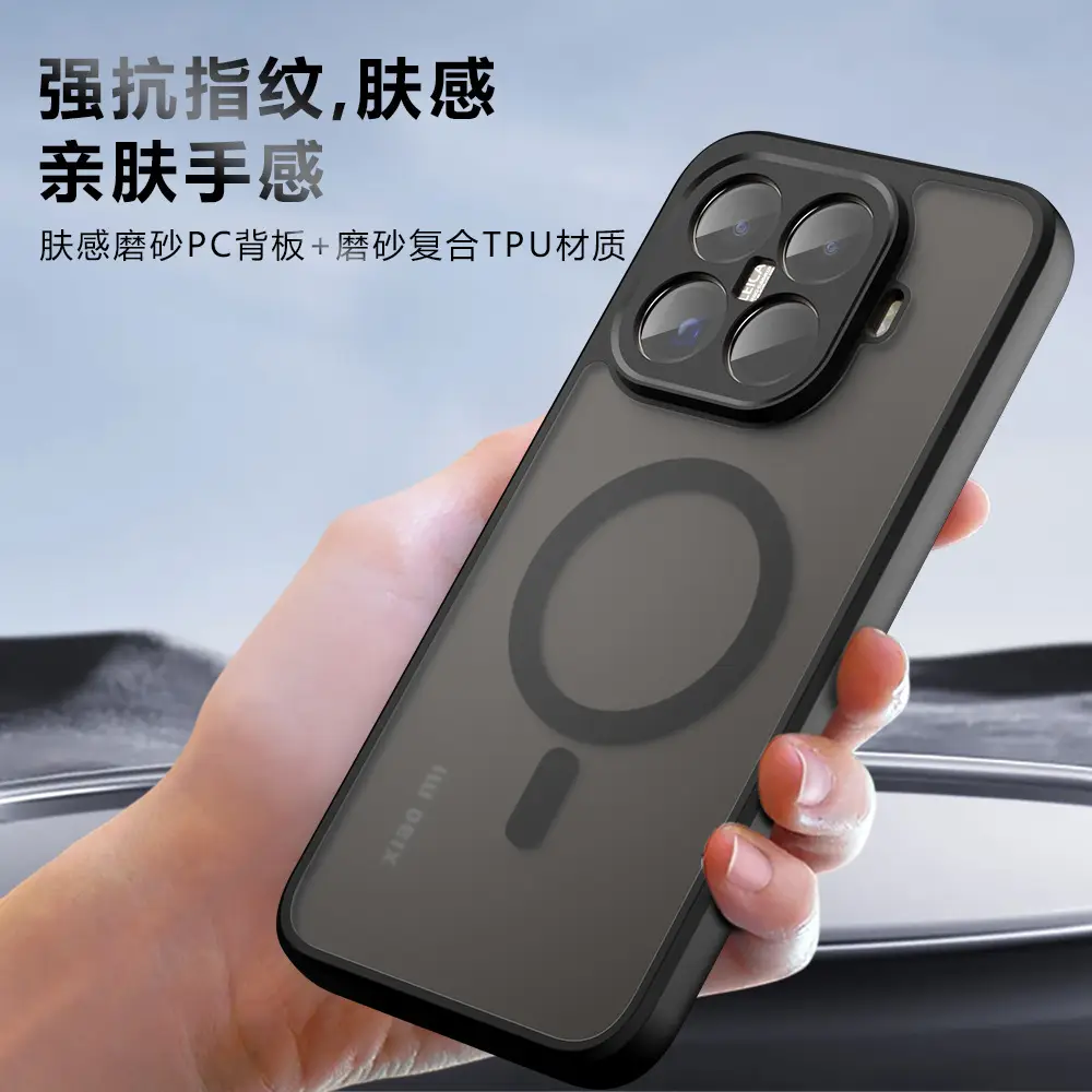 Xiaomi 15t Pro Magnetic Phone Case with 3D Touch & Anti-Fall Protection - Image 5