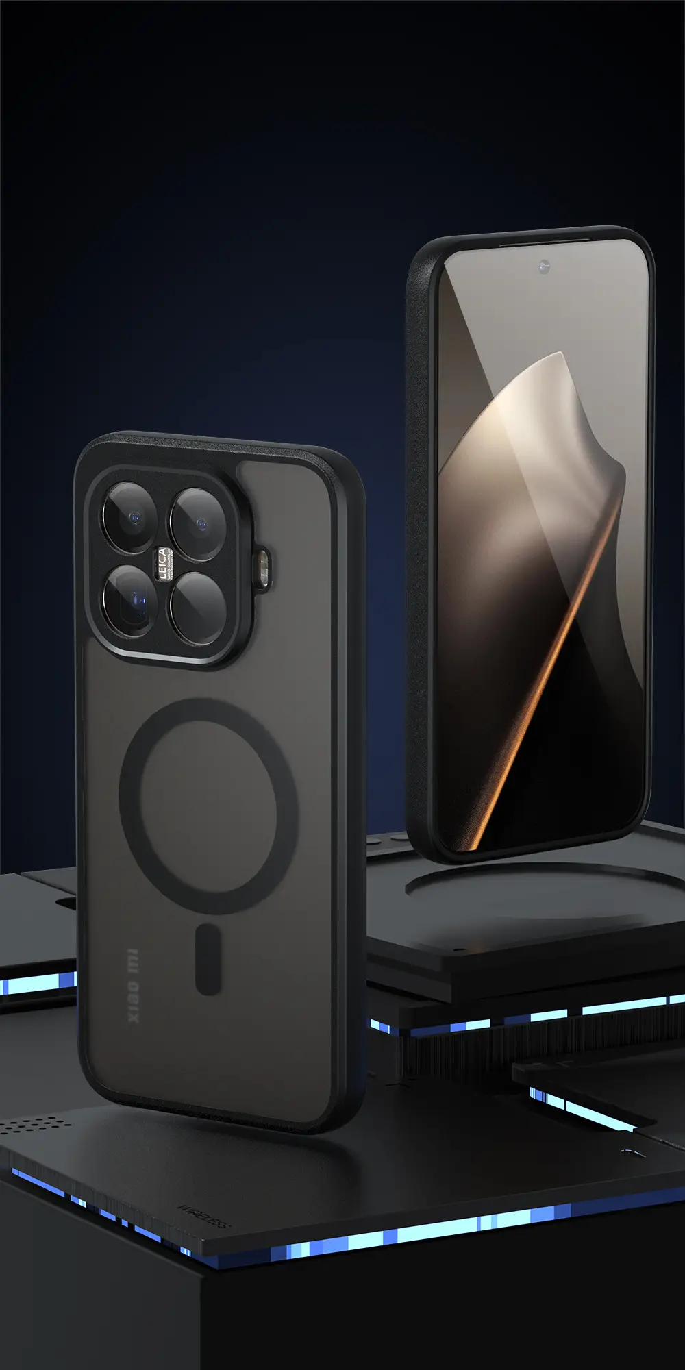 Xiaomi 15t Pro Magnetic Phone Case with 3D Touch & Anti-Fall Protection — feature 10