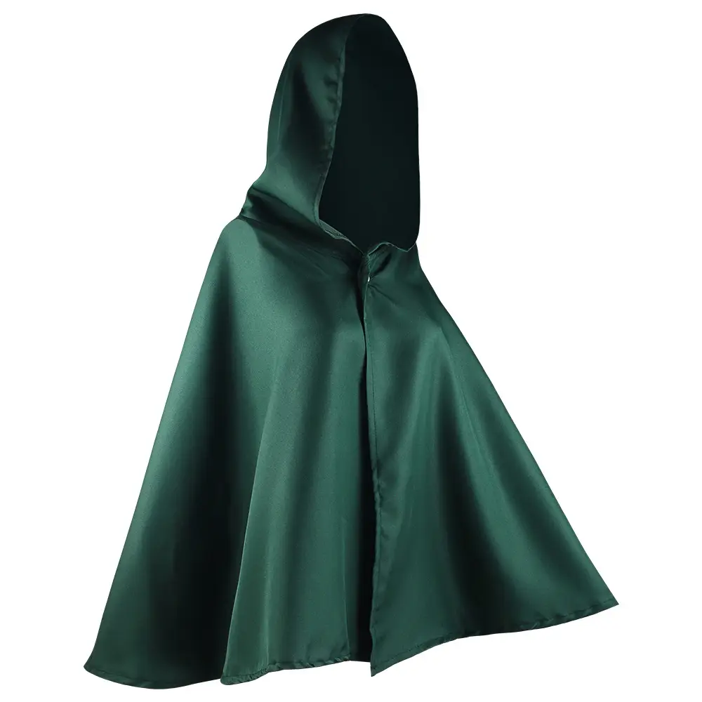 Green Hooded Cosplay Costume with Wings of Freedom Design - Image 5
