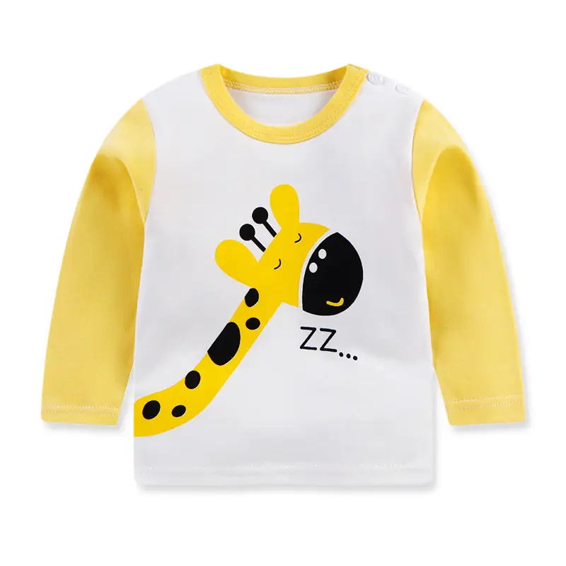 Baby Panda Long Sleeve T-Shirt Light Blue Pure Cotton
