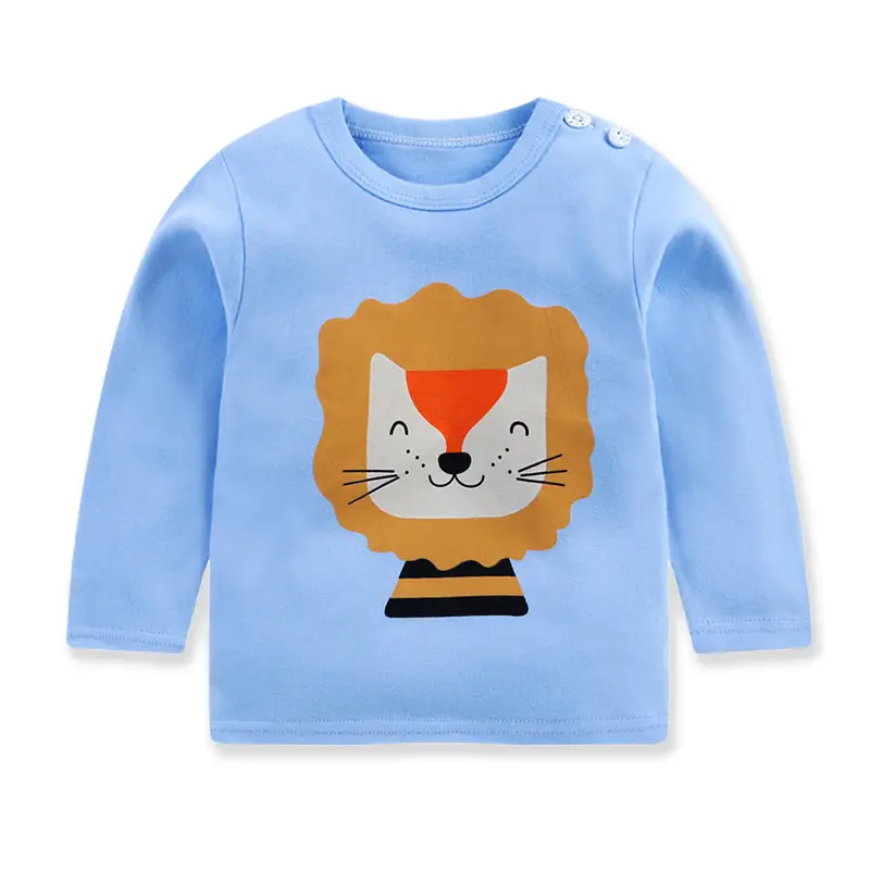 Baby Panda Long Sleeve T-Shirt Light Blue - Image 10
