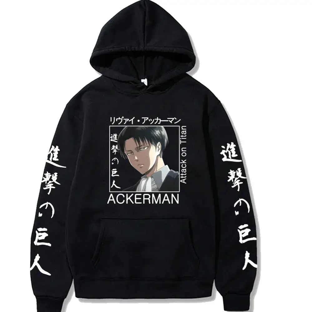 Attack on Titan Ackerman Printed Hoodie for Men - Image 11