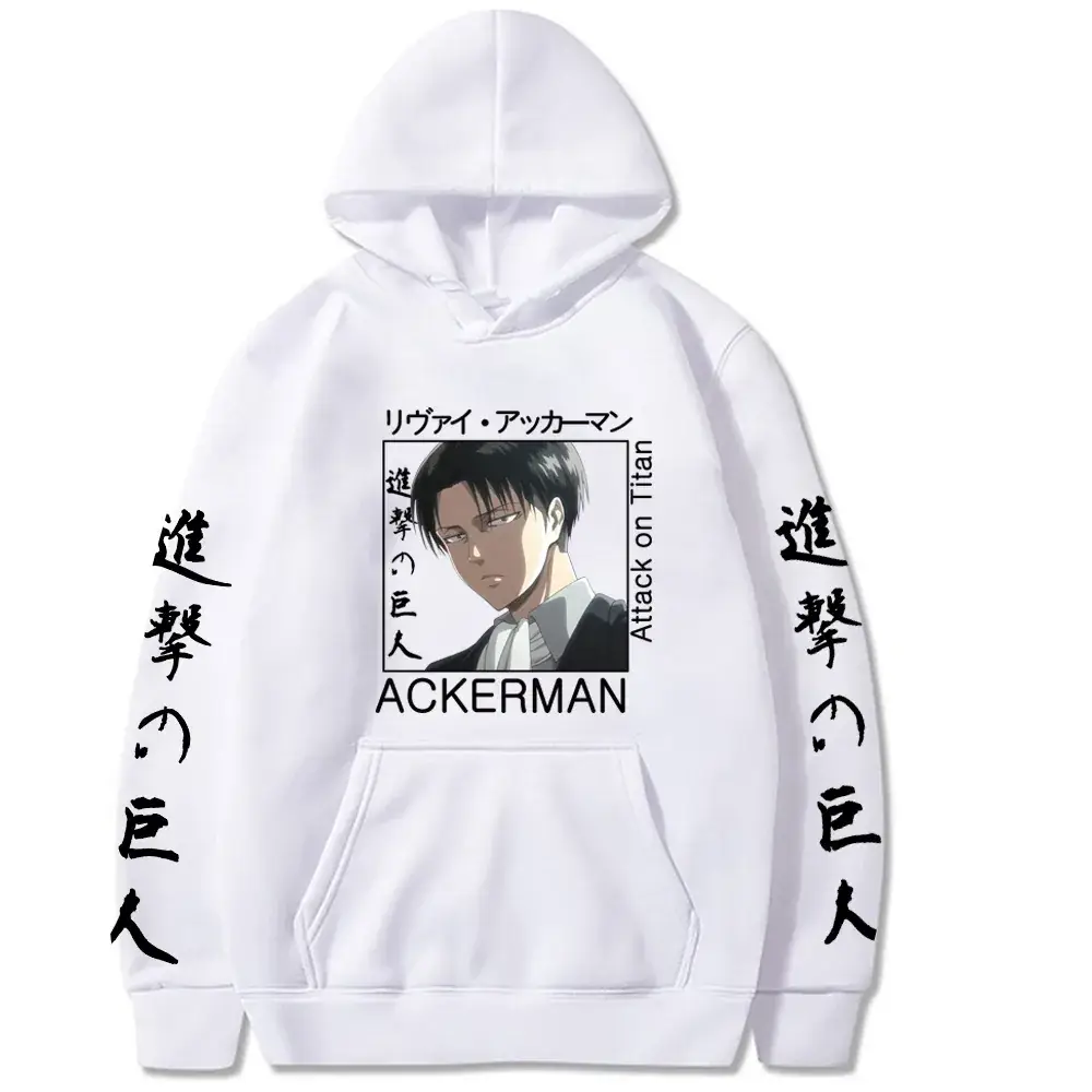 Attack on Titan Ackerman Printed Hoodie for Men - Image 3