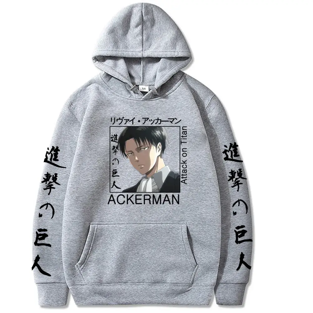Attack on Titan Ackerman Printed Hoodie for Men - Image 5