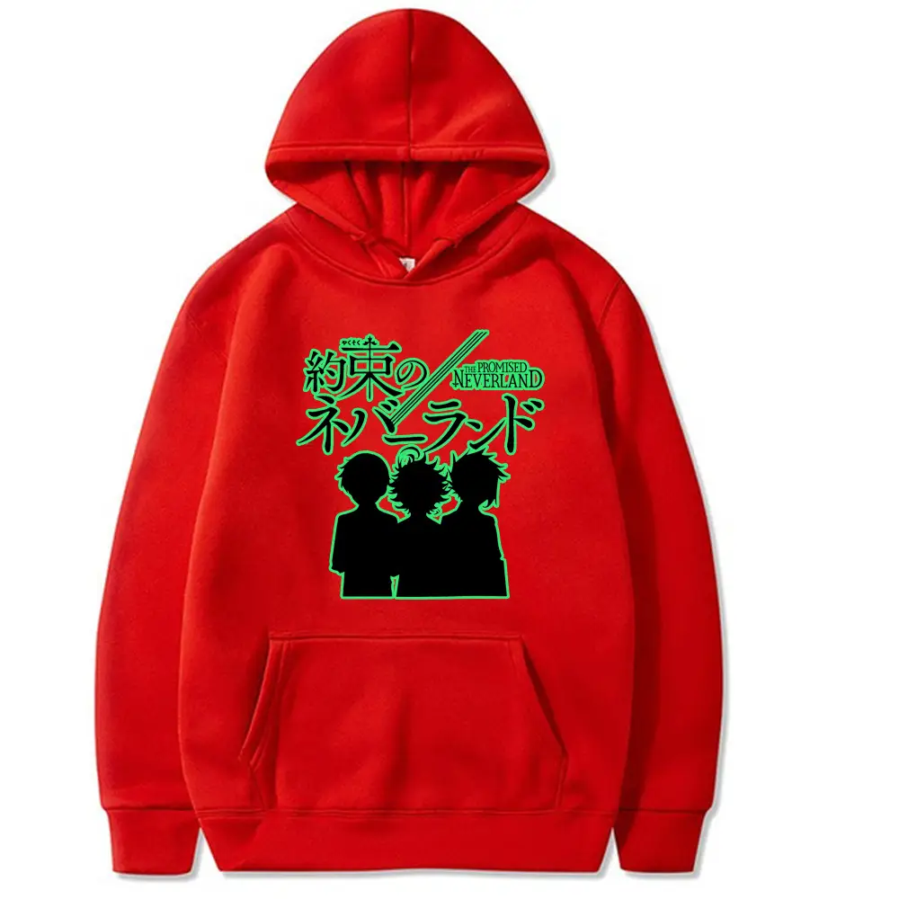 Pink Promised Neverland Hoodie for Men - Image 15
