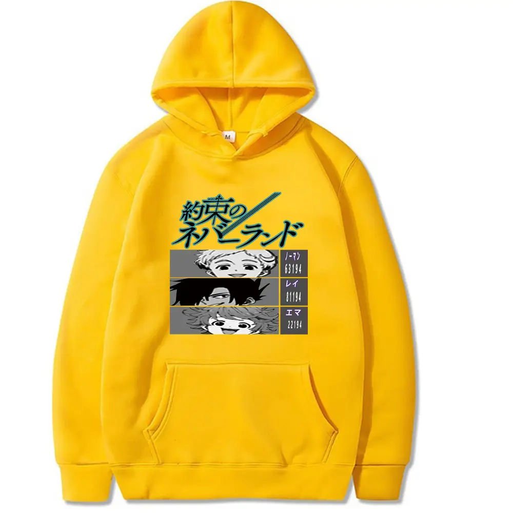 Pink Promised Neverland Hoodie for Men - Image 2
