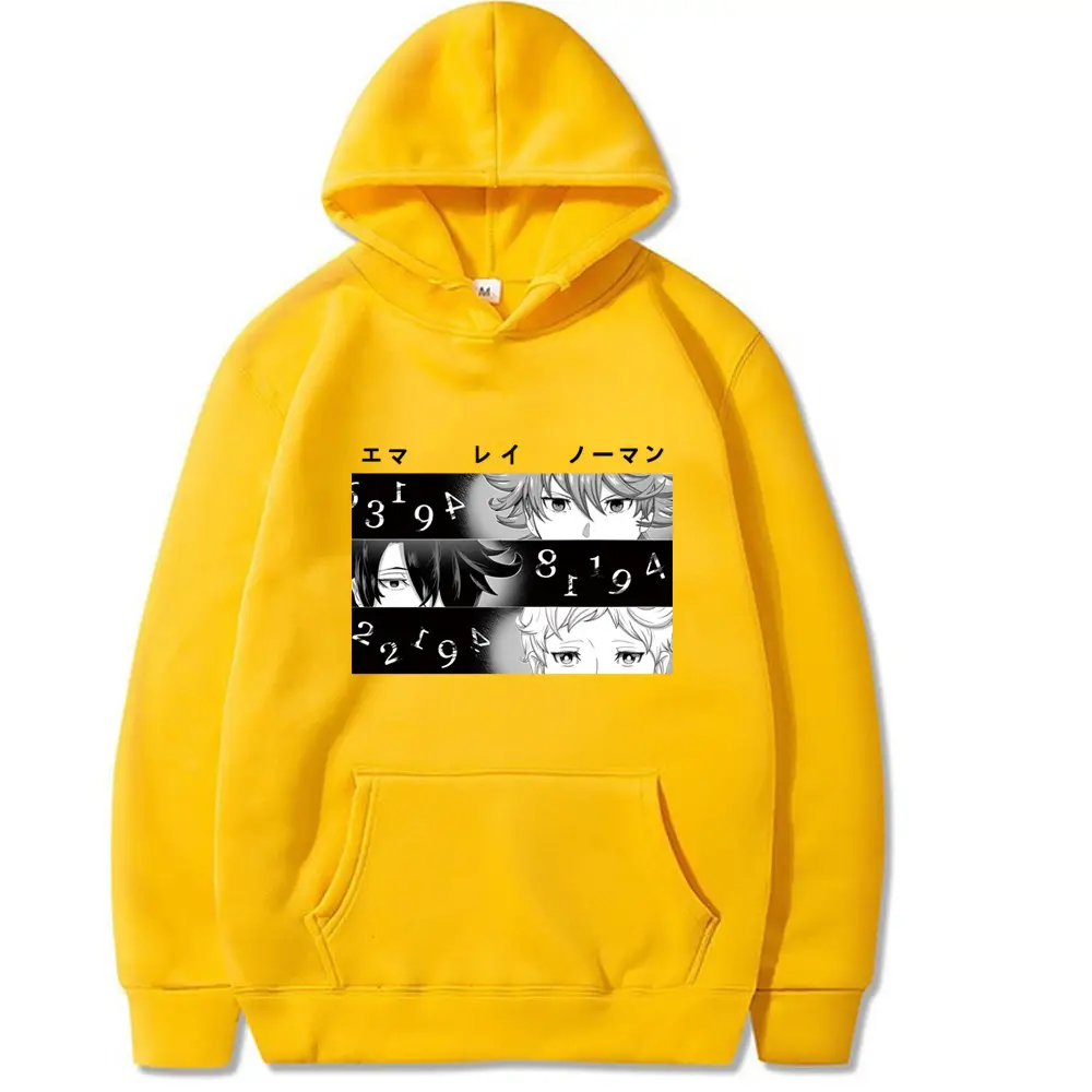 Pink Promised Neverland Hoodie for Men - Image 8