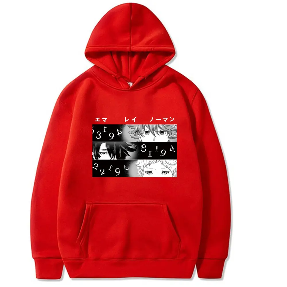 Pink Promised Neverland Hoodie for Men - Image 9