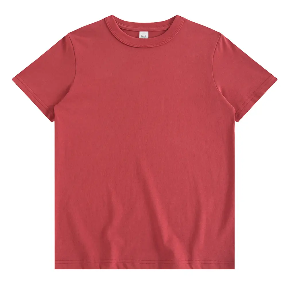 Ami Khaki Combed Cotton Men's T-Shirt Green - Image 2