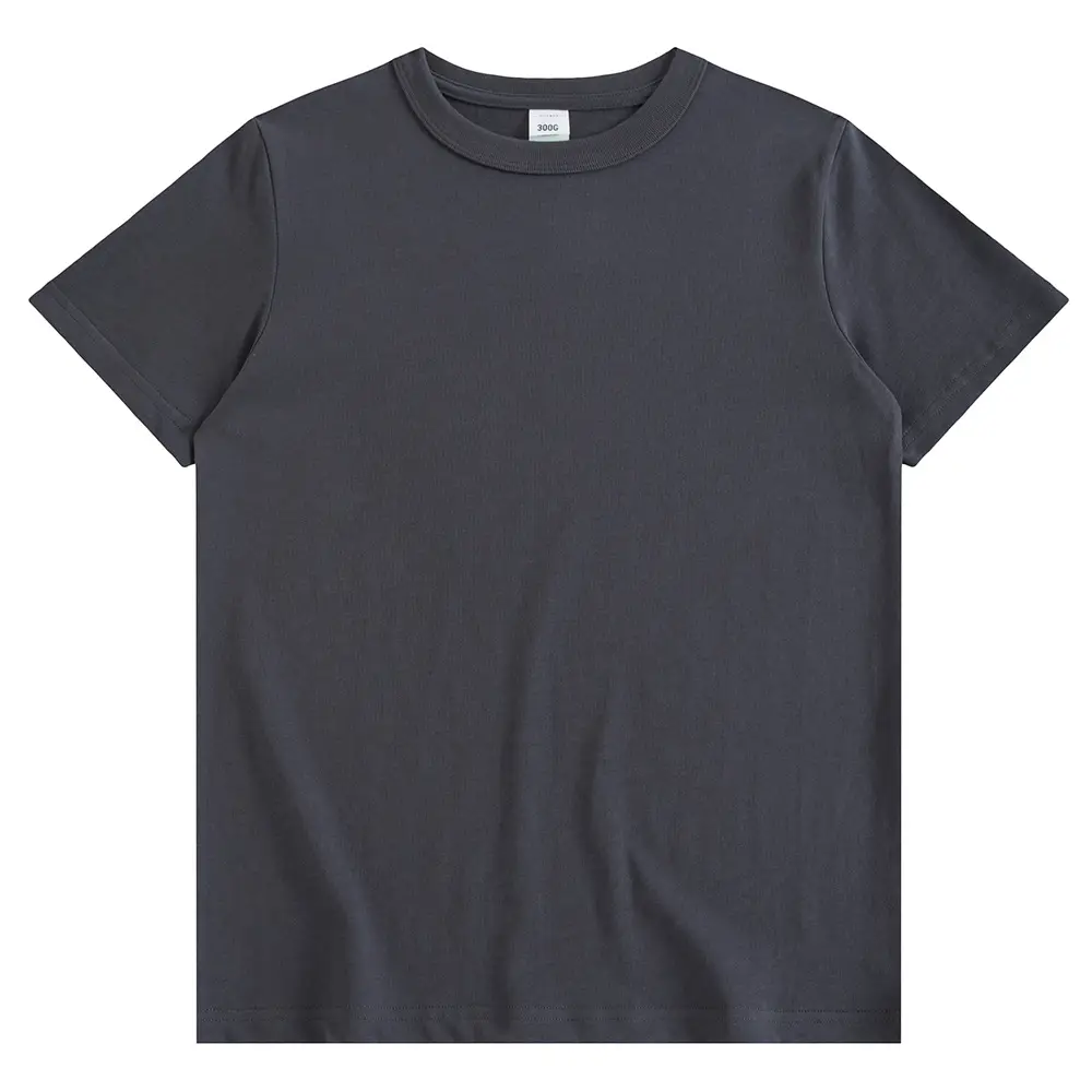 Ami Khaki Combed Cotton Men's T-Shirt Green - Image 6