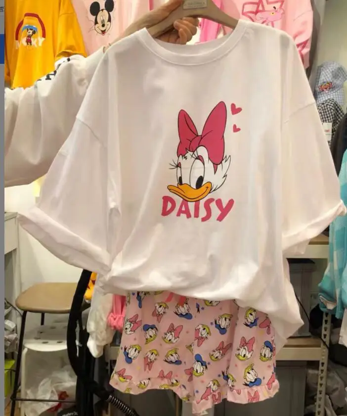 Tom & Jerry Printed Women T-Shirt Black Loose Fit
