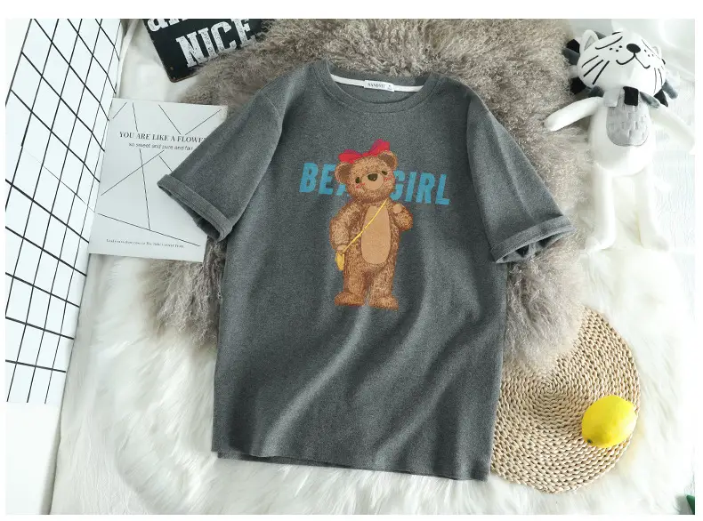 Tom & Jerry Printed Women T-Shirt Black Loose Fit