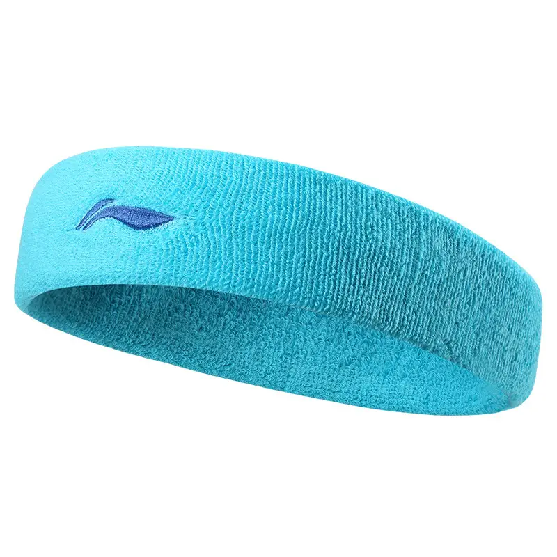 Li Ning Headband Unisex Sports Sweat-Absorbent Running Headband Antiperspirant Belt Yoga Fitness Headband Head Protection Headband