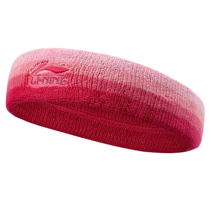 Li Ning Headband Unisex Sports Sweat-Absorbent Running Headband Antiperspirant Belt Yoga Fitness Headband Head Protection Headband
