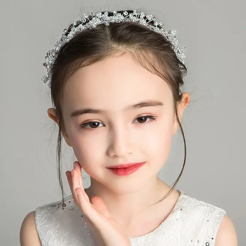 Children's Crystal Hairband for Bridal & Party Wear - Image 2
