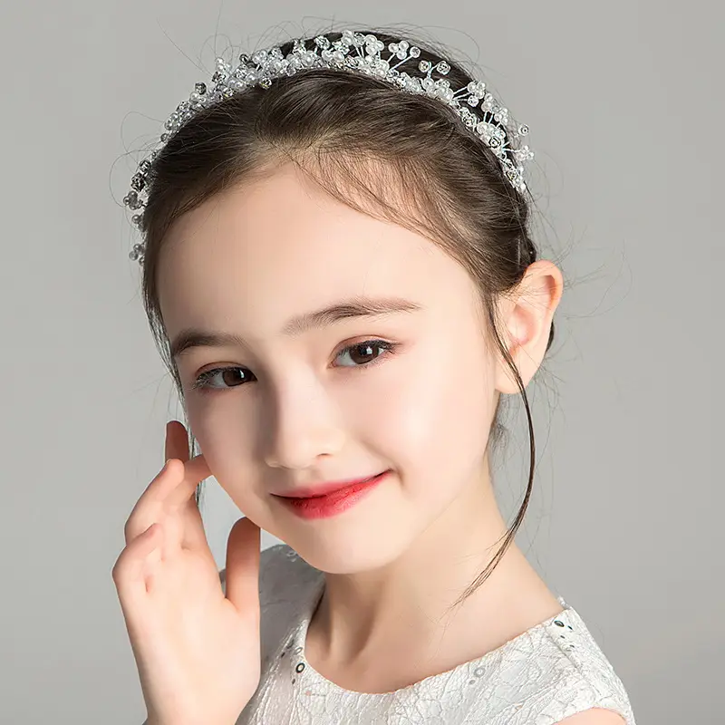 Children's Crystal Hairband for Bridal & Party Wear - Image 3