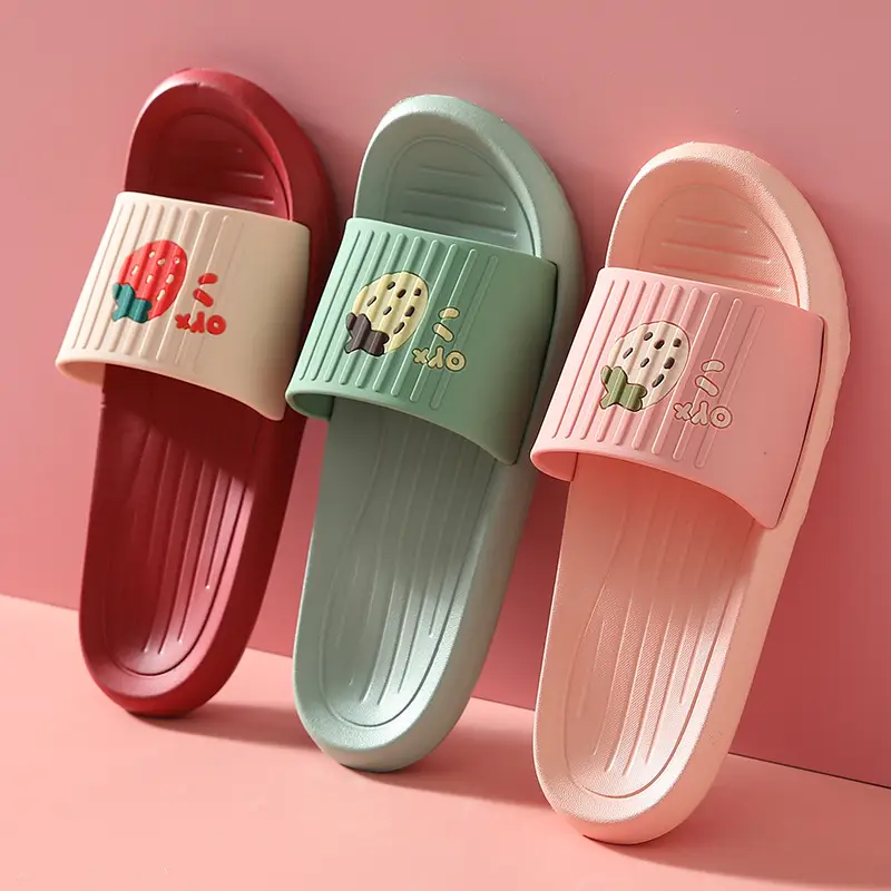 Women's Summer Sandals and Slippers Home Indoor Cartoon Cute Soft Bottom Anti-Slip Slippers for Couple for Men's Summer Outer Wear - Image 8