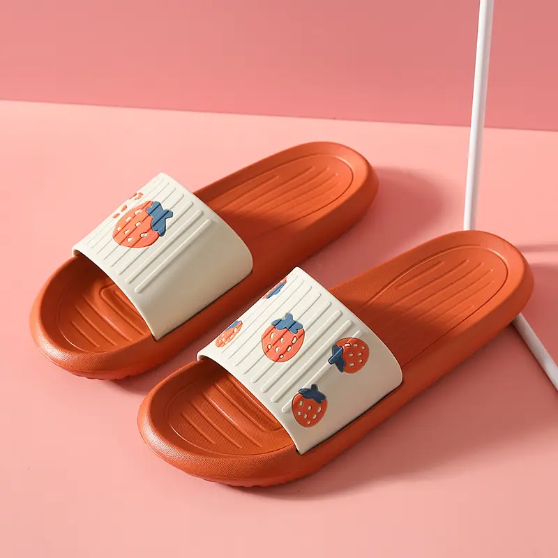 Women's Summer Sandals and Slippers Home Indoor Cartoon Cute Soft Bottom Anti-Slip Slippers for Couple for Men's Summer Outer Wear - Image 4