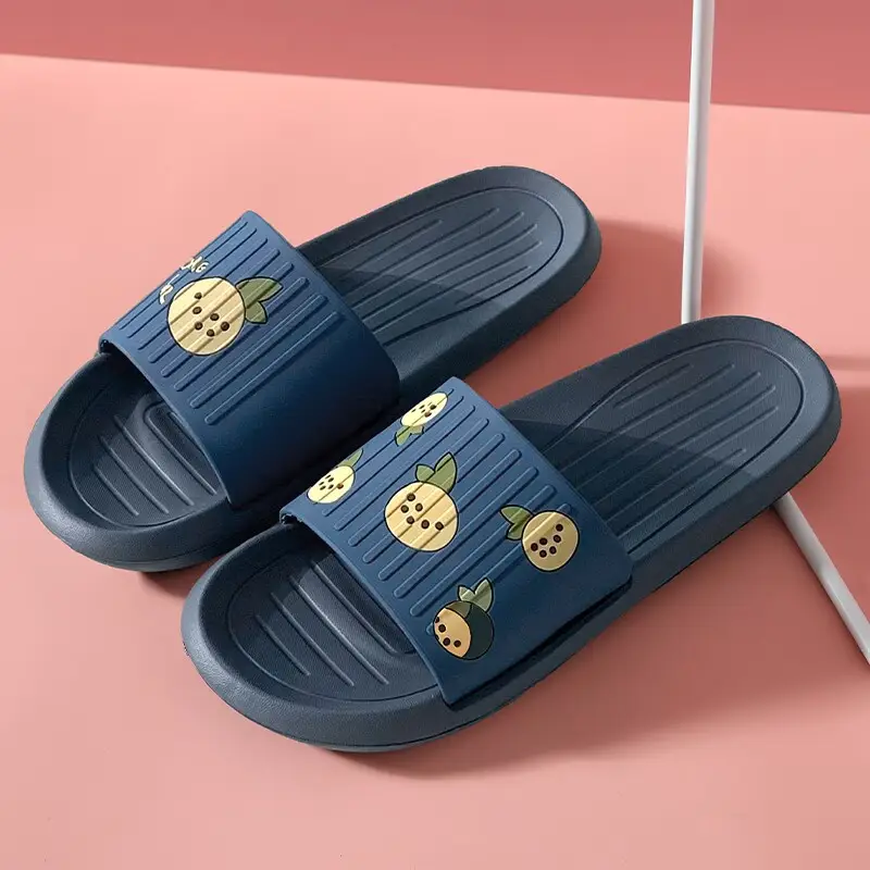 Women's Summer Sandals and Slippers Home Indoor Cartoon Cute Soft Bottom Anti-Slip Slippers for Couple for Men's Summer Outer Wear - Image 5