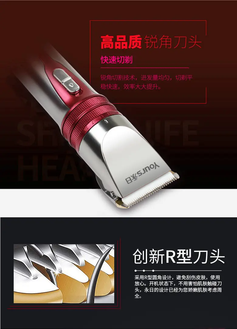 Electric Hair Clipper for Adults with Multi-Tools Set — feature 7