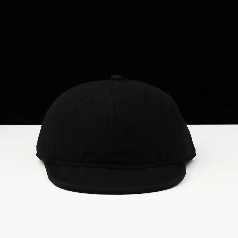 Men Washed Pull Peaked Baseball Cap Brown — feature 1