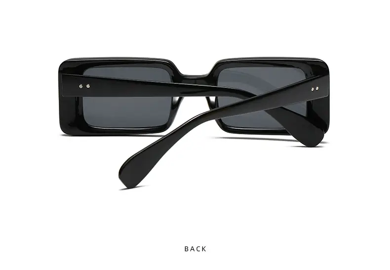 2021 Square Frame Black Sunglasses for Men Women — feature 8