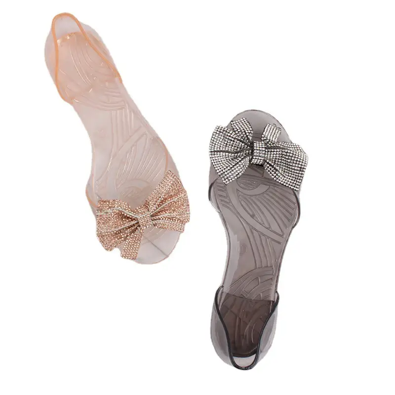 2022 Women's Fish Mouth Bow Slippers Spring Summer - Image 7