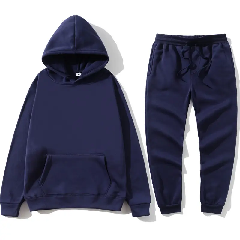 Men Grey Hoodie Sweatpants Set Hoodie Pants - Image 40