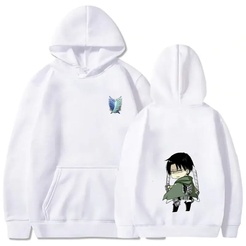 Pink Attack on Titan Eren Yeager Hooded Sweatshirt - Image 19