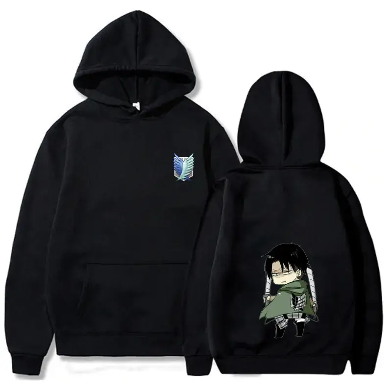 Pink Attack on Titan Eren Yeager Hooded Sweatshirt - Image 23