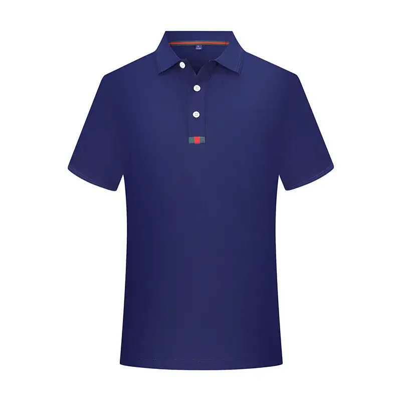 Men's White Polo Shirt with Logo Embroidery - Image 5