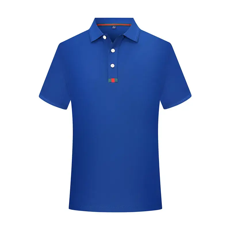 Men's White Polo Shirt with Logo Embroidery - Image 3