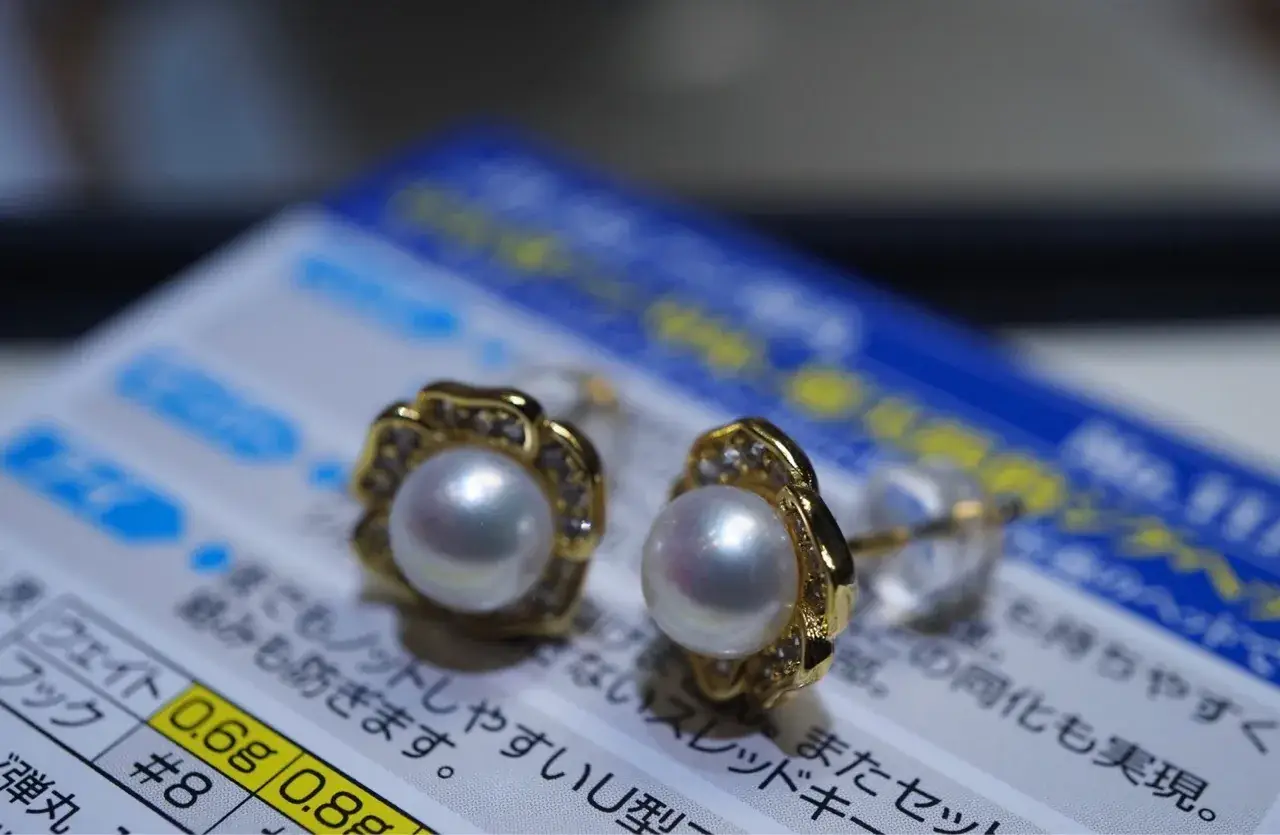 Japanese Pearl Handmade Jewelry Set for Women - Image 6