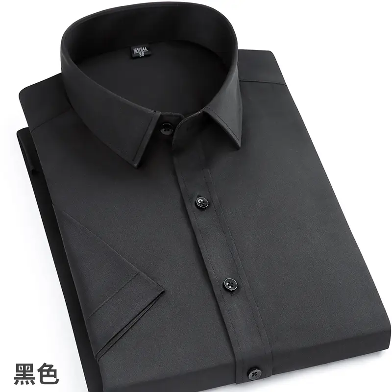 Men's Pink Long Sleeve Cotton Shirt with 3/4 Sleeves - Image 10