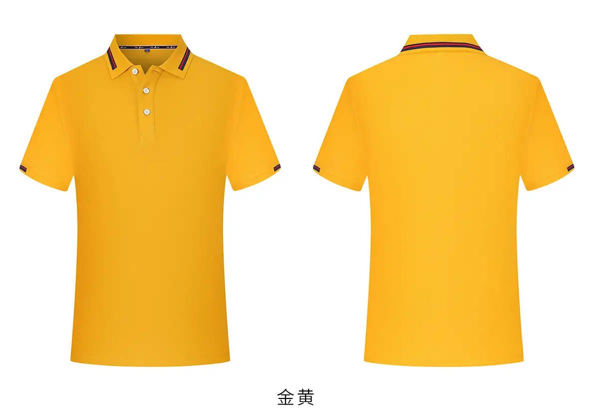 Men Navy Polo Shirt Short Sleeve Business Casual — feature 17