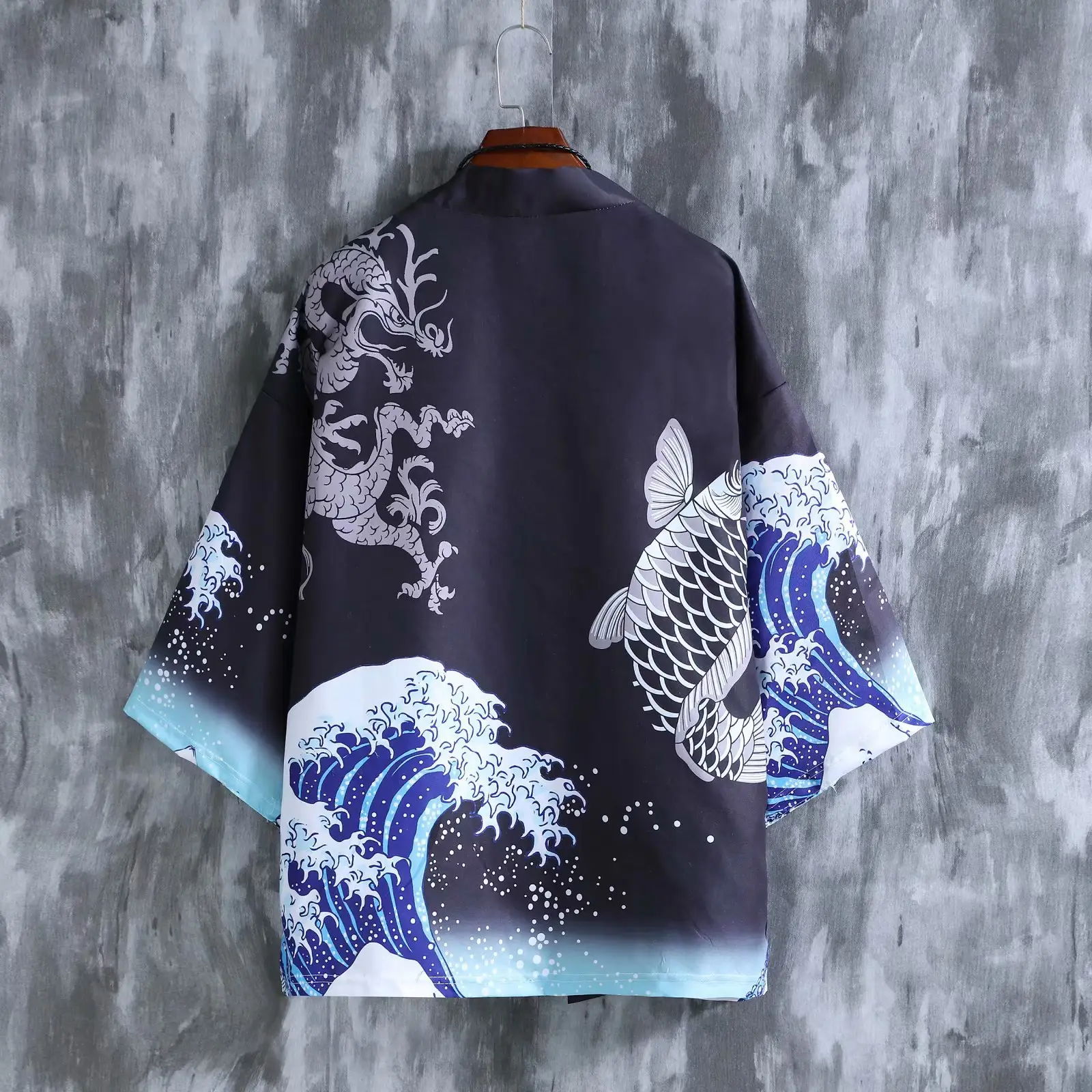 Antique Feather Woven Chinese Tang Suit for Men - Image 7