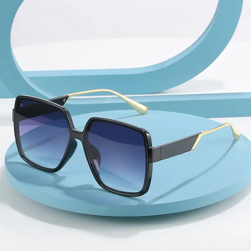 2021 Women Sunglasses European American Fashion Metal Leg - Image 3