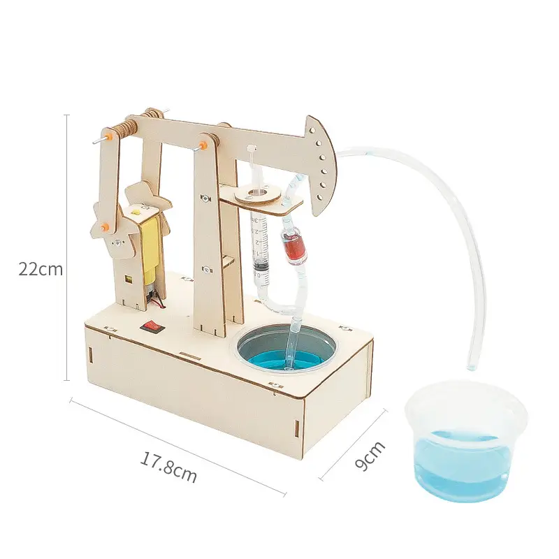 Manual Oil Pumping Machine for Kids Science Experiment - Image 5