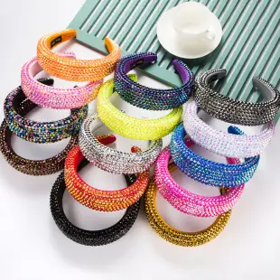 Crystal Wide Brim Hairband for Women — feature 1