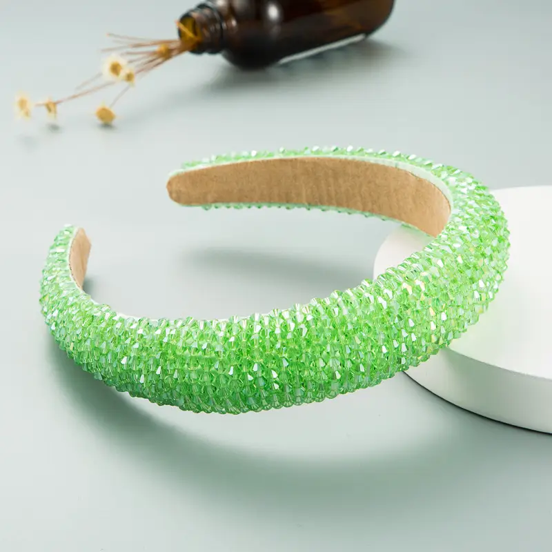 Crystal Wide Brim Hairband for Women - Image 5