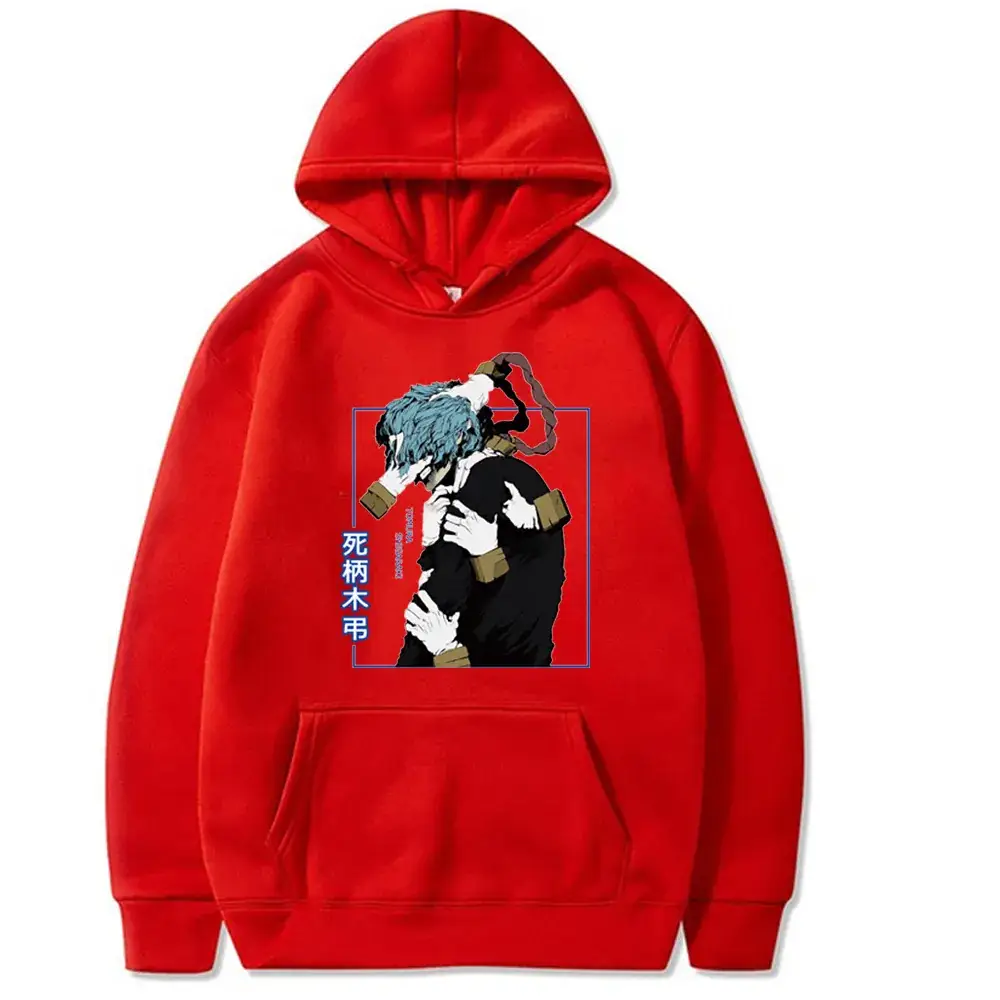 Men Hooded Sweatshirt Yellow Boku My Hero Academia Print - Image 15