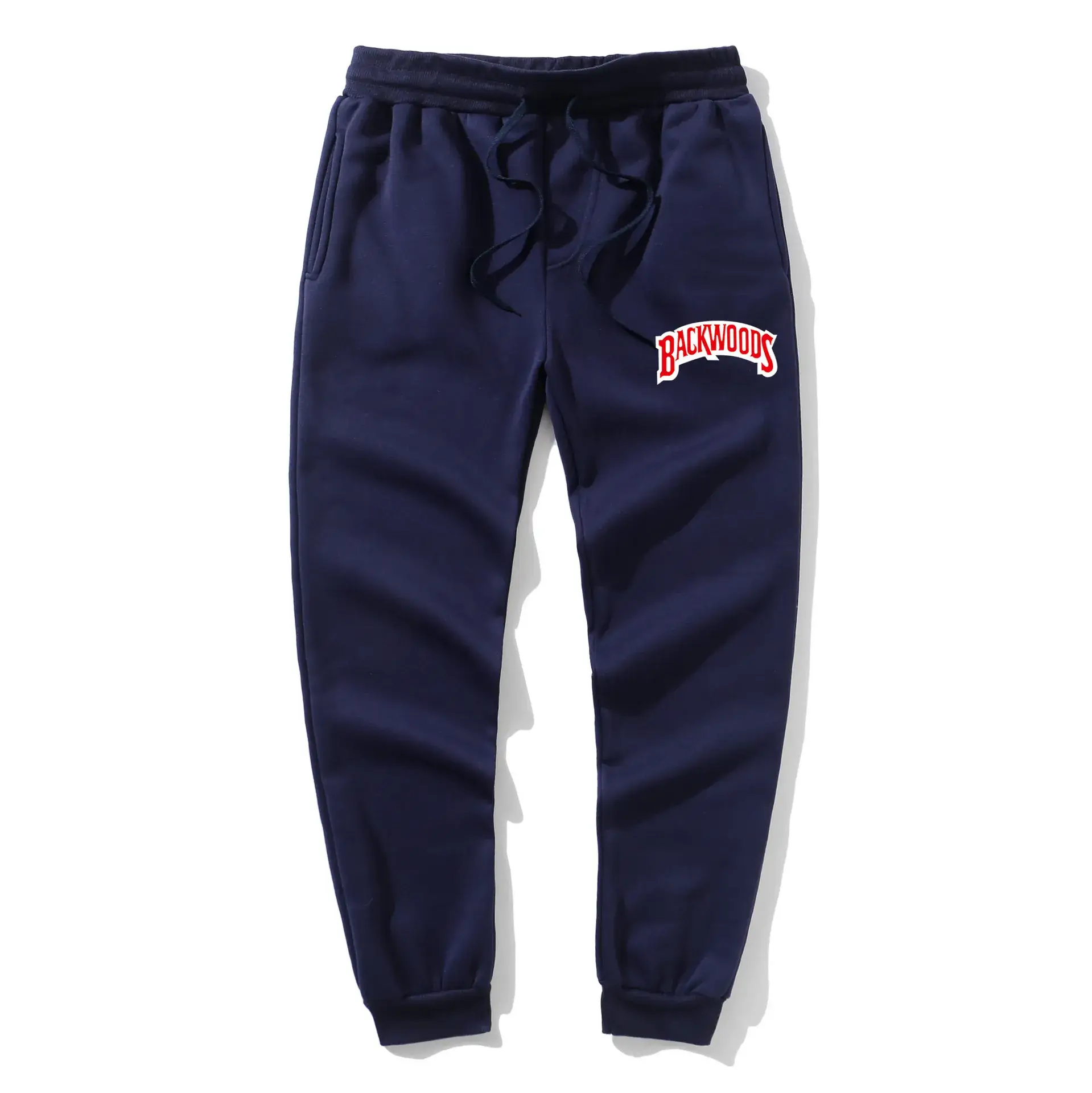 Men Navy Backwoods Hoodie Sweatpants Set - Image 14