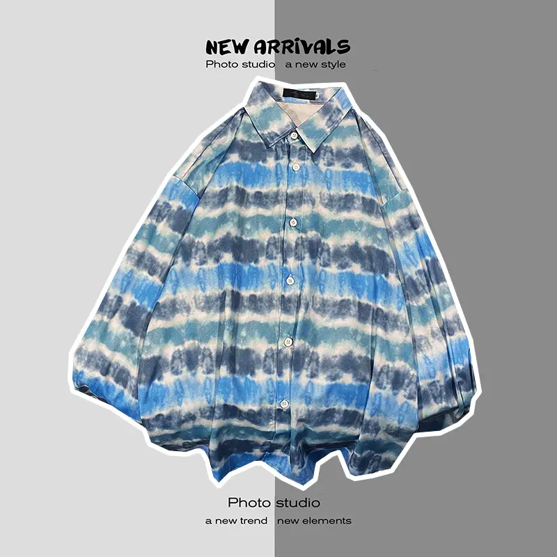 Men Korean Style Printed Jacket Spring Autumn Long Sleeve — feature 21