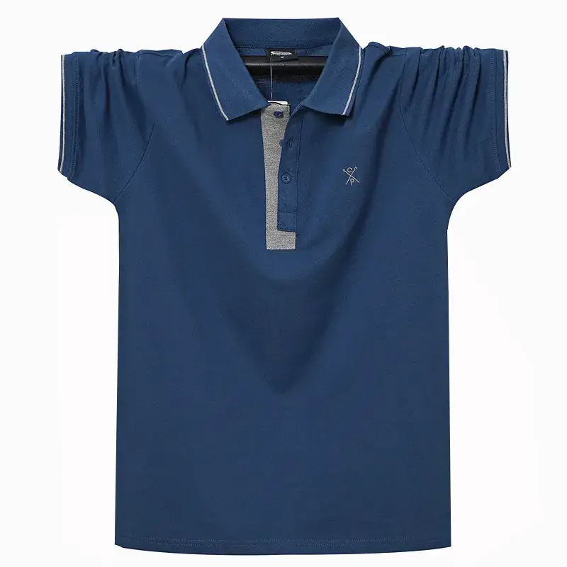 Men Black Polo T-Shirt with Zip Front 2025 - Image 11